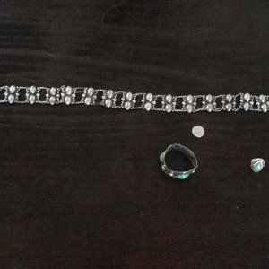 Mexican Native American Silver Turquoise